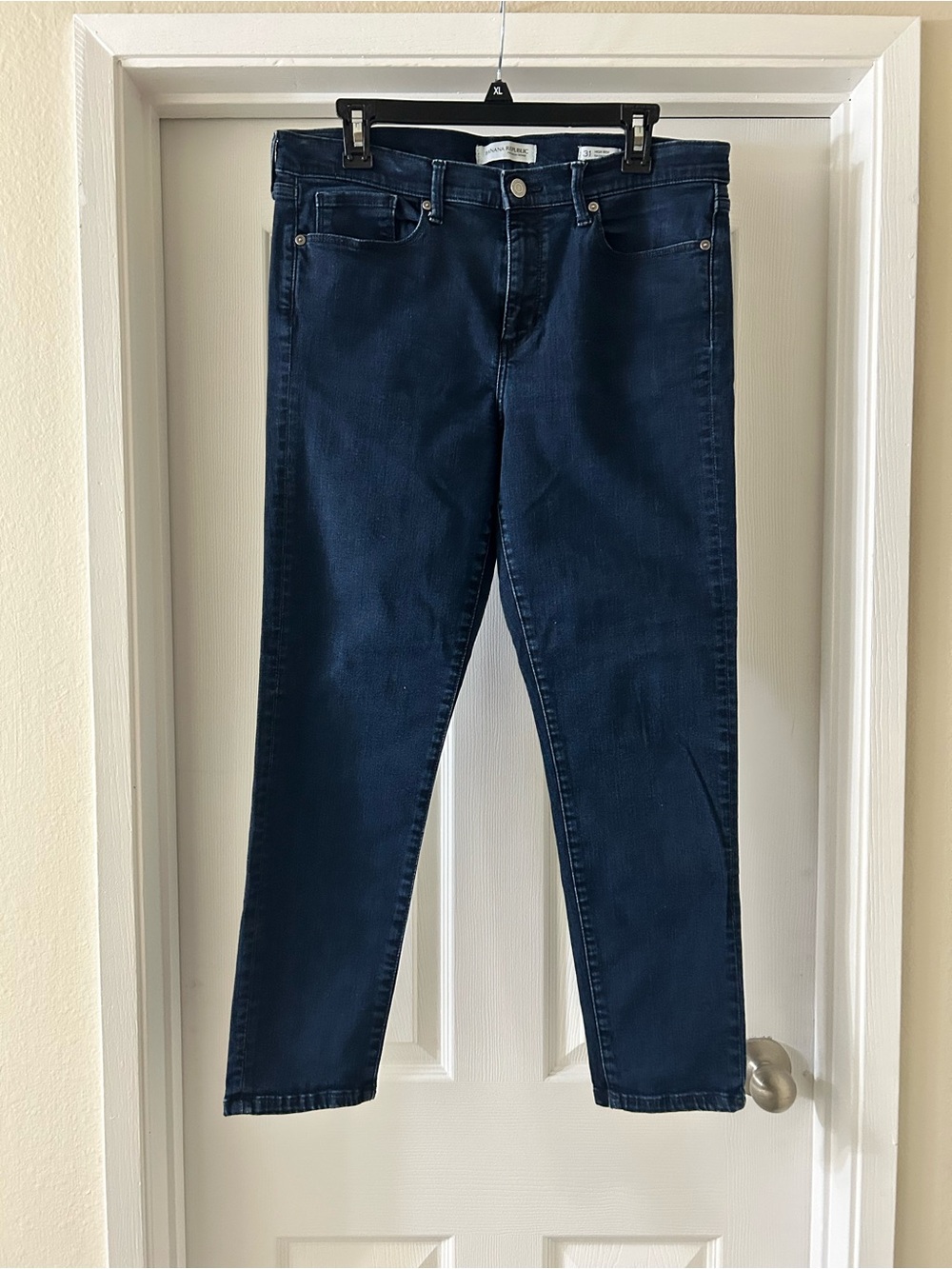 Banana Republic Dark Blue Slim Straight Jeans